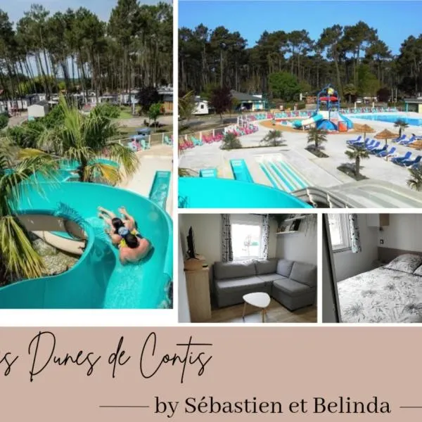 Sbvacances TOUT CONFORT 2ch et 1sdb, environnement CALME et VERDOYANT dans camping 4 étoiles，位于波讷地区圣朱利安的酒店