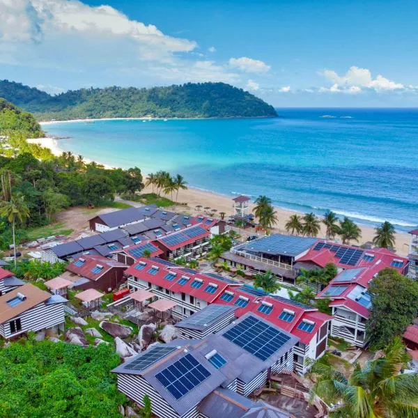 巴拉刁曼岛海滩度假村，位于Kampong Ayer Batang的酒店