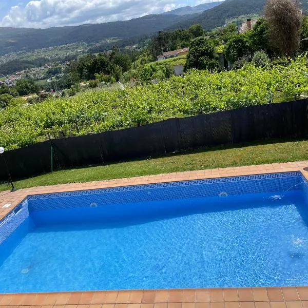 Casa con vistas a Portugal，位于Arbo的酒店