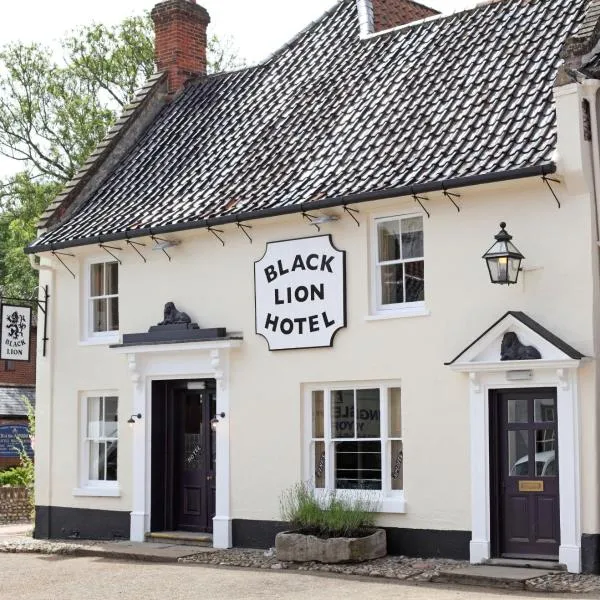 Black Lion Hotel，位于South Creake的酒店