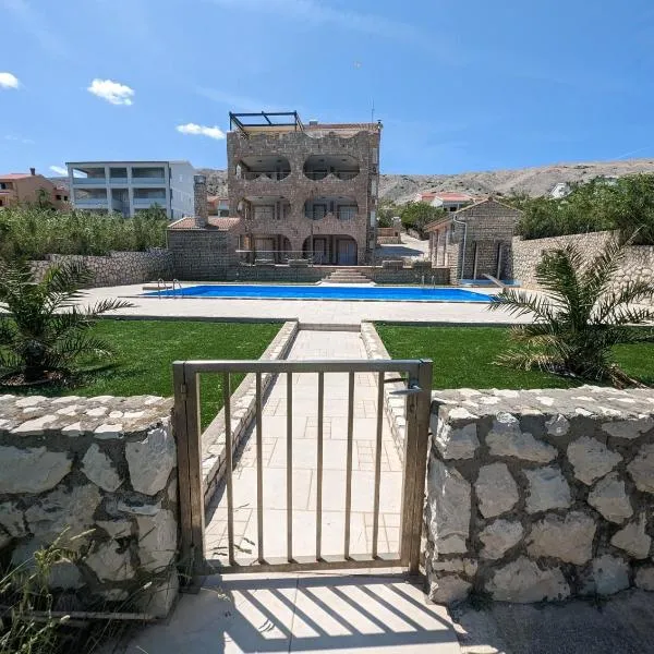 Pool apartment Adriana，位于帕格的酒店