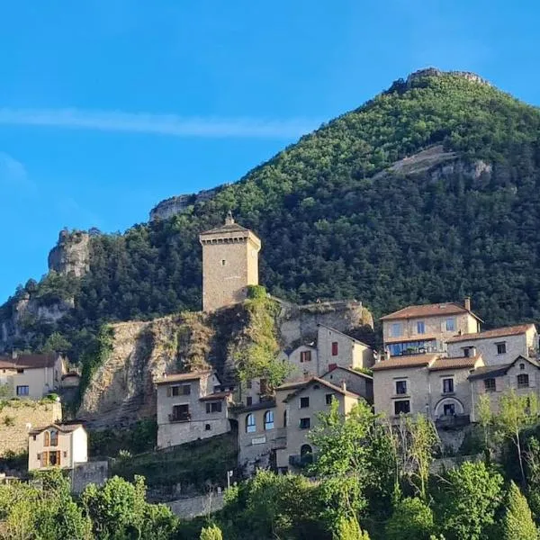 Maison avec magnifique vue, Gorges du Tarn et Jonte，位于Peyreleau的酒店