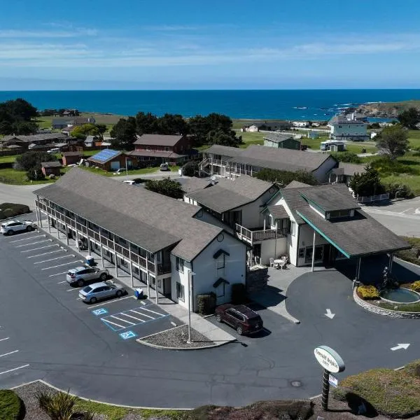 翡翠海豚酒店及迷你高尔夫，位于Westport的酒店