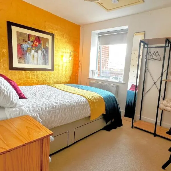 GOLD Penthouse Room 5min to Basingstoke Hospital，位于贝辛斯托克的酒店