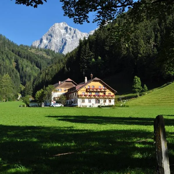 Pension Glöshof，位于拉姆绍达赫斯坦的酒店