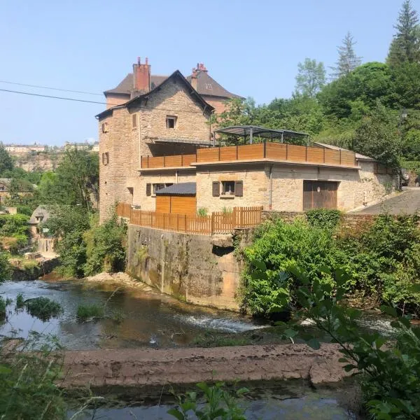 Les rives du Dourdou，位于Bozouls的酒店