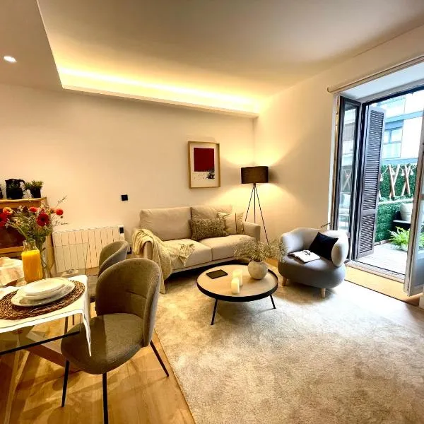 APARTAMENTO MENTURA Centro de San Sebastian Parking FREE，位于圣塞瓦斯蒂安的酒店