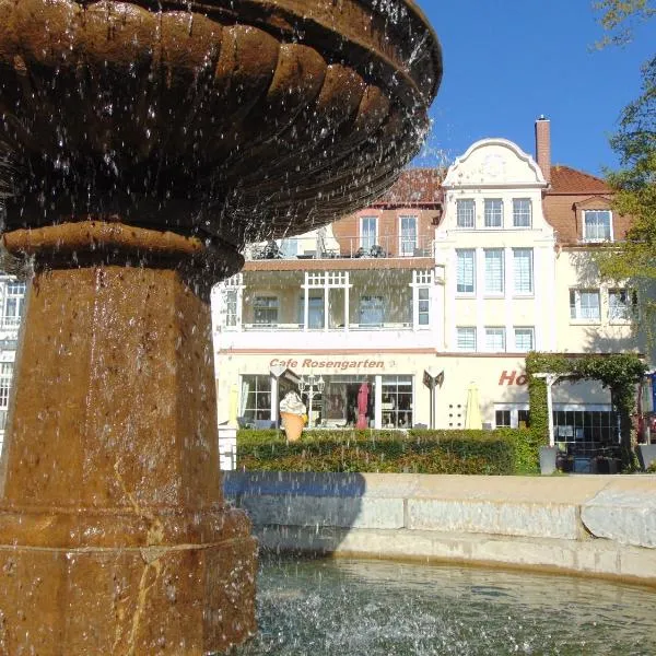 玫瑰园酒店，位于巴特萨尔茨乌夫伦的酒店
