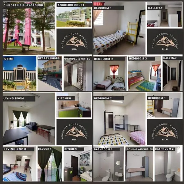 Homestay Nilai Anggerik Court Bersebelahan USIM，位于汝来的酒店