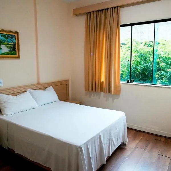 Hotel Dan Inn Poços de Caldas - A melhor localização do Centro by Nacional Inn，位于波苏斯-迪卡尔达斯的酒店