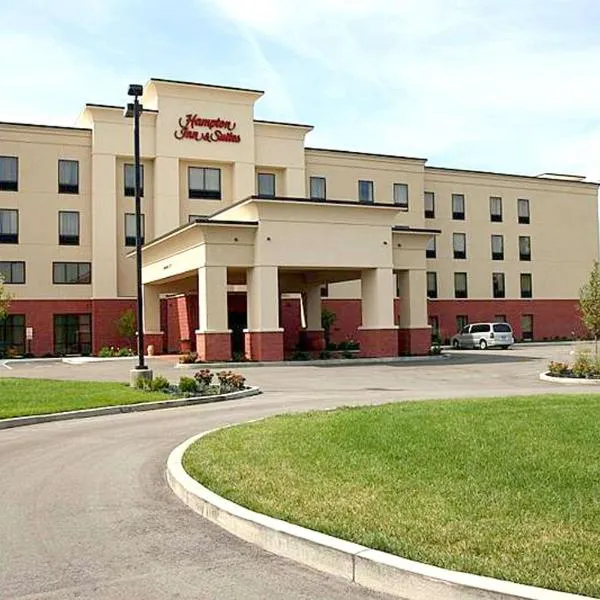 代顿机场汉普顿酒店及套房，位于Brookville的酒店