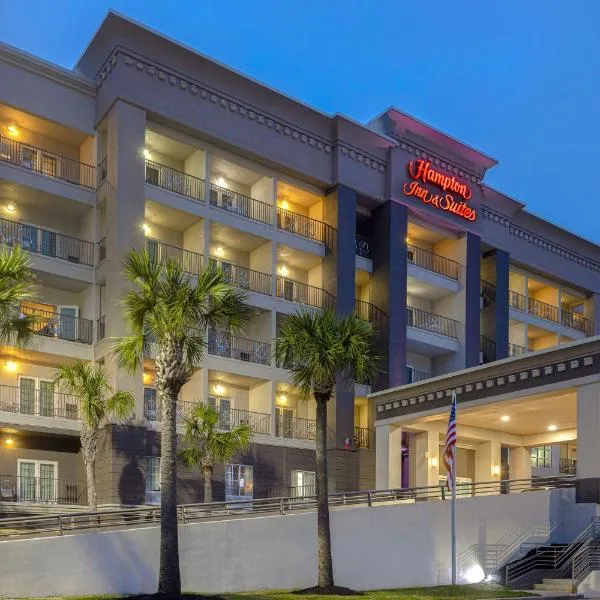 加尔维斯顿希尔顿恒庭旅馆&套房酒店，位于Galveston Island的酒店