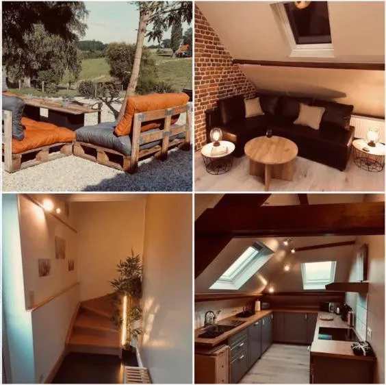 L'Abri de la Chouette - Gîte au Pays des Collines - GR129，位于Frasnes-lez-Anvaing的酒店