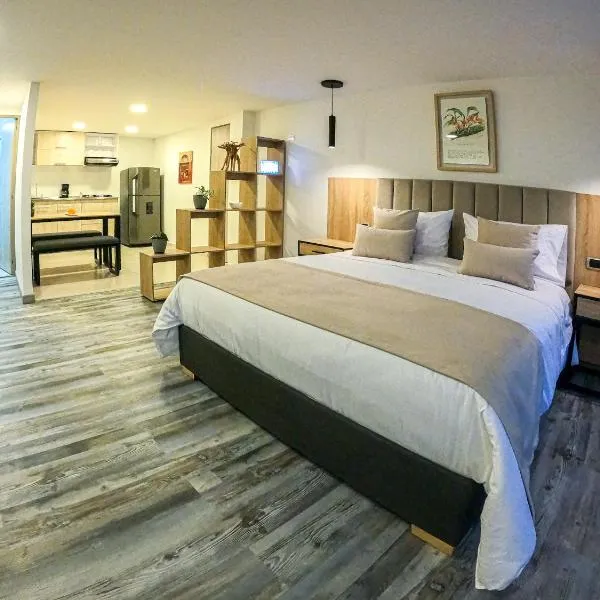 86 suites，位于波哥大的酒店