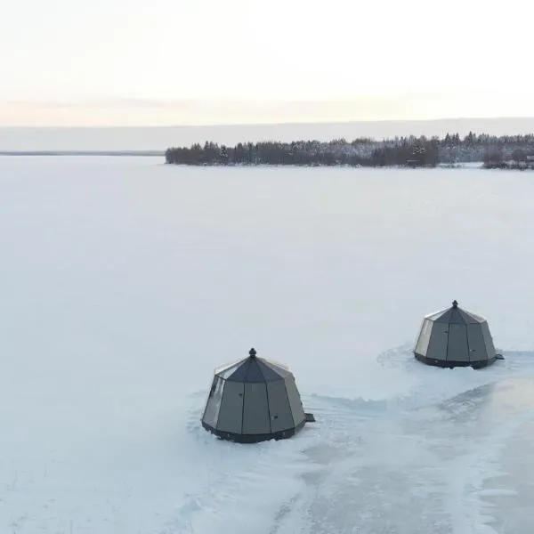 Vikajärvi Lake View Experience Igloos，位于Nampa的酒店