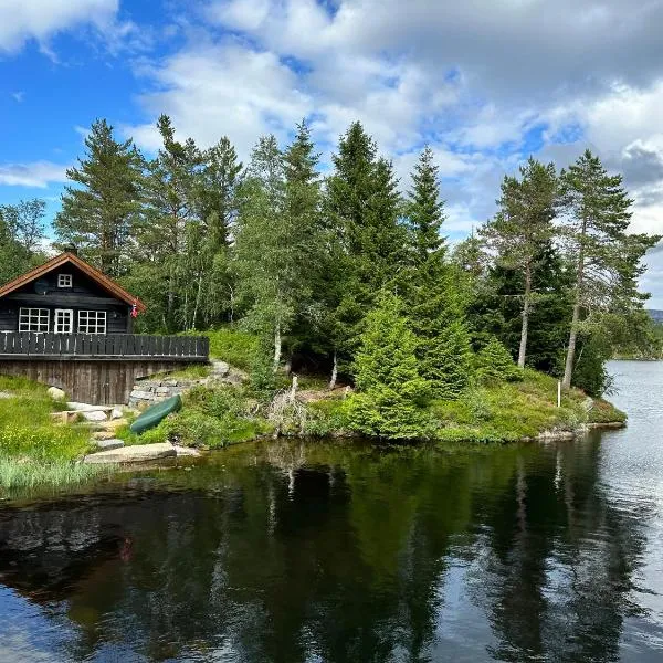 Holiday cottage with sauna close to Kjerag，位于Tjørhom的酒店