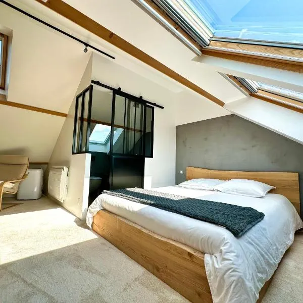 Alpine Valley - Appartement familial Disneyland Paris - wifi et parking inclus !，位于Coutevroult的酒店
