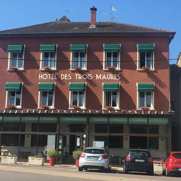 Hôtel Les trois maures，位于Saint-Maurice-en-Rivière的酒店