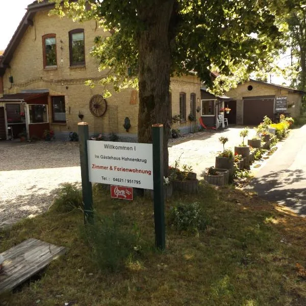 Ferienwohnung Hahnenkrug，位于Ahlefeld的酒店