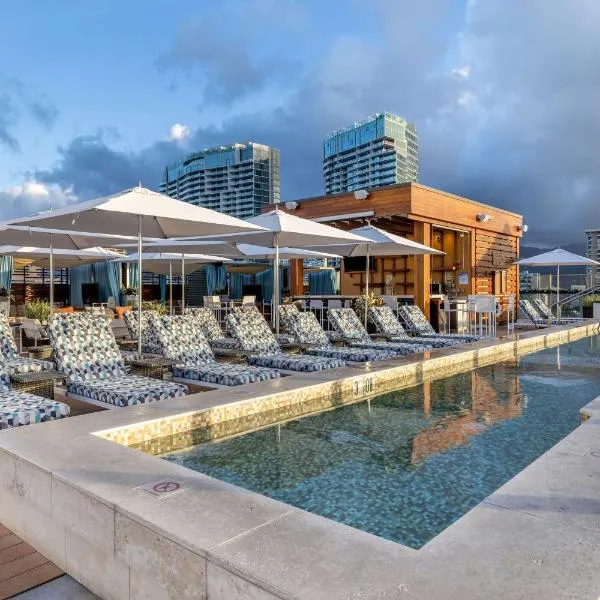 Hilton Grand Vacations Club Hokulani Waikiki Honolulu，位于檀香山的酒店
