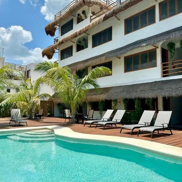 Casa del Sol Holbox - Self Check In，位于奥尔沃克斯岛的酒店