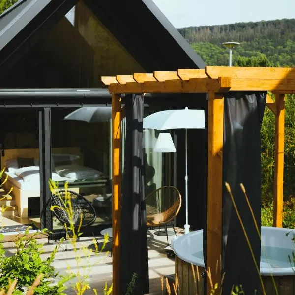 Wiesenglück Tiny House Hotel，位于海尔巴德海利根斯塔特的酒店