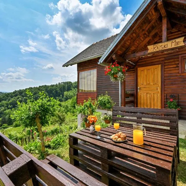 Ruralna kuća za odmor RAJSKI MIR，位于Kumrovec的酒店