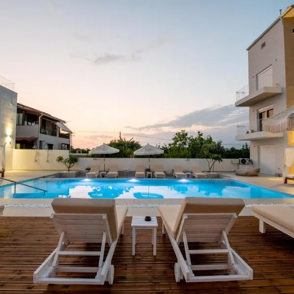 Ennea Suites-Null suite，位于Alissos的酒店