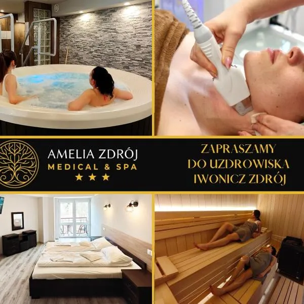 Amelia Zdroj Medical & Spa，位于Jaśliska的酒店