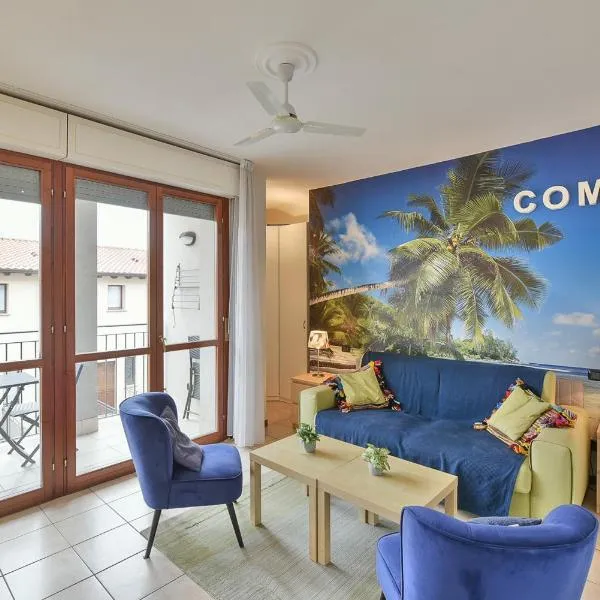 Appartement voor 6 personen, aan het Comomeer，位于阿夸塞里亚的酒店