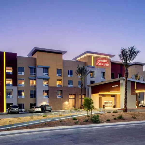 Hampton Inn & Suites Indio, Ca，位于Desert Groves Mobile Home Park的酒店