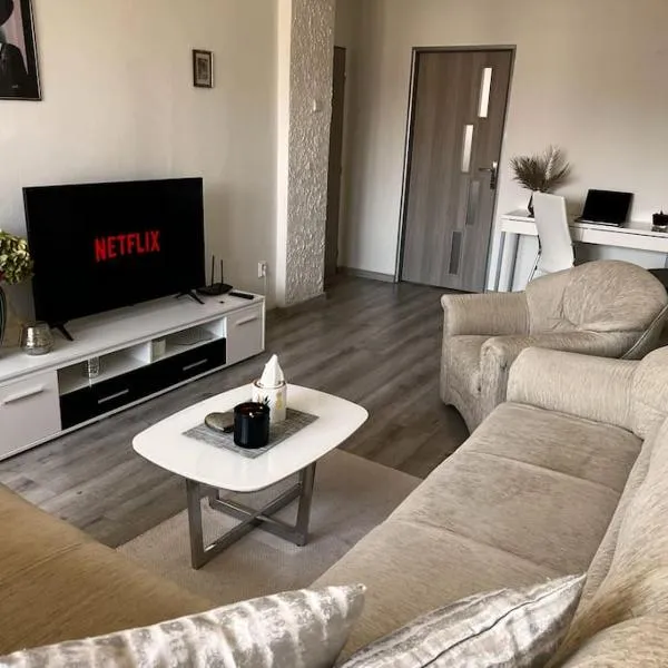 Modern, Cozy apartment with Netflix & Free parking，位于Čierna nad Tisou的酒店