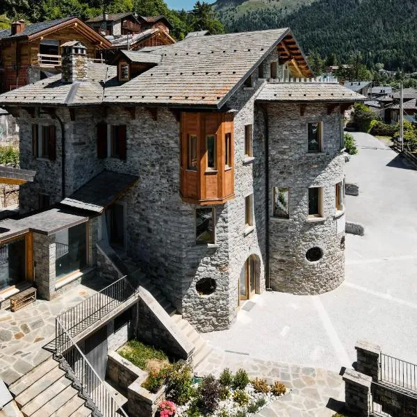 Grey Castle garnì&suite，位于Villa Dalegno的酒店