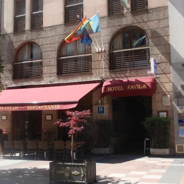 奥维多法维拉酒店，位于Tiñana的酒店