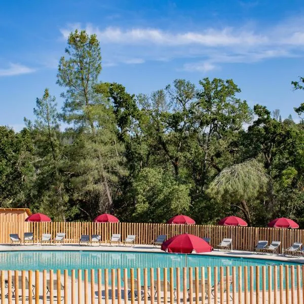 Huttopia Wine Country，位于Lower Lake的酒店