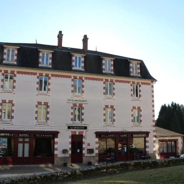 Hôtel Le Millésime，位于Saint-Merd-les-Oussines的酒店