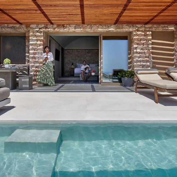 Santorini Sky, The Retreat，位于皮尔戈斯的酒店