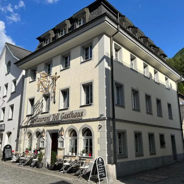 Gasthaus Tell，位于Realp的酒店