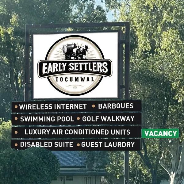 Tocumwal Early Settlers Motel，位于Finley的酒店