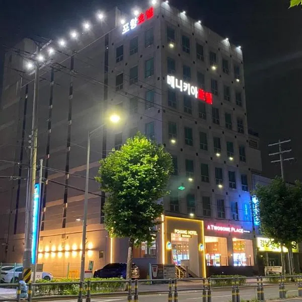 浦项高丽良宵酒店，位于Taeyŏl-li的酒店