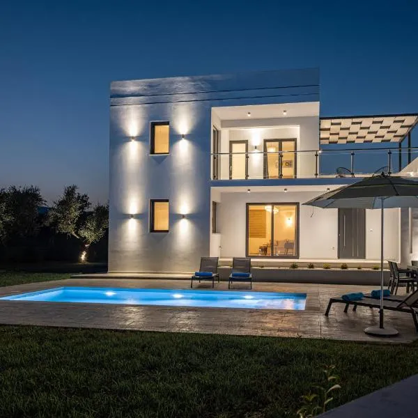 Zenith White Elegant Villa 2，位于Kalpaki的酒店