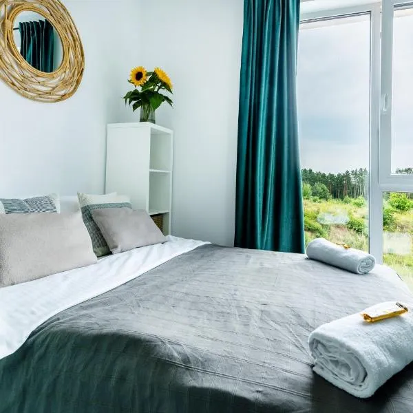 Apartament UKIEL PARK 5 przy Plaży Miejskiej - free parking, FV，位于奥尔什丁的酒店