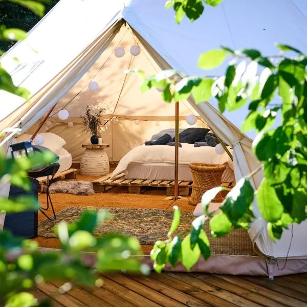 Hesselgaard Glamping，位于Mesinge的酒店