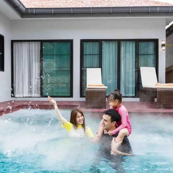 pool villa with warm water，位于Ban Mae Aep的酒店