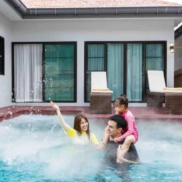 pool villa with warm water，位于清莱的酒店