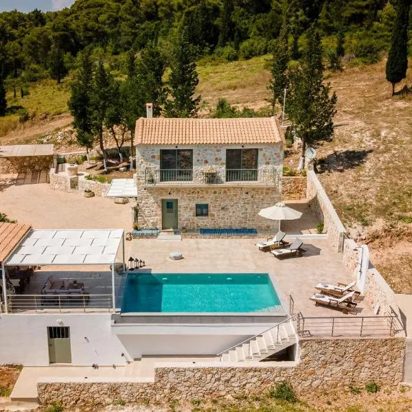 Misovounous Natural Park Villa by "elite"，位于Agios Leon的酒店