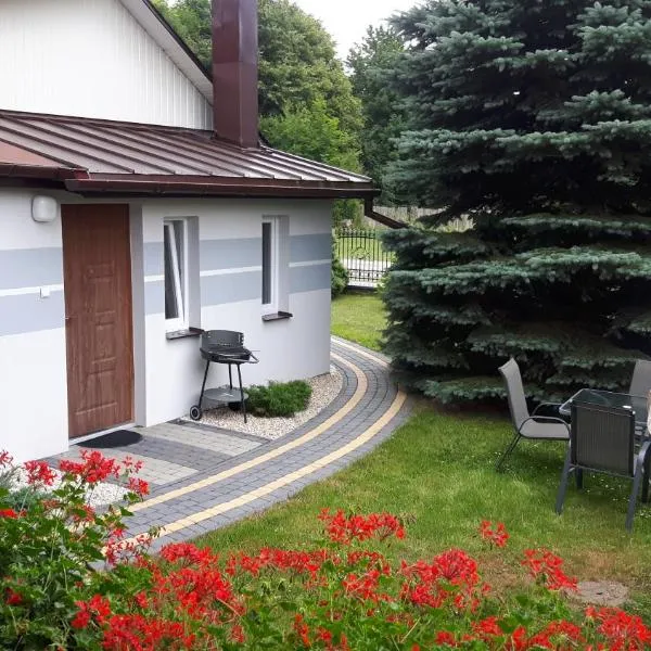 Domek letniskowy koło Krasnobrodu，位于Długi Kąt的酒店