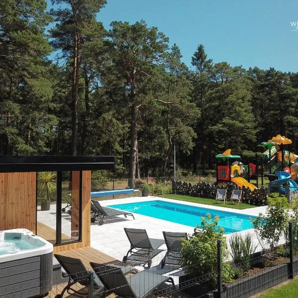 Willa Zacisze - Ostrowo - Komfortowe Apartamenty i Pokoje w cichej okolicy - Oaza spokoju，位于奥斯特罗沃的酒店