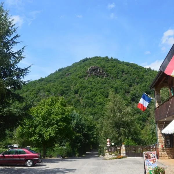 Camping Chon du Tarn，位于Les Bondons的酒店