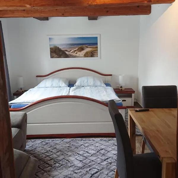 Kleine gemütliche Ferienwohnung im Fachwerkstil，位于沃尔夫斯堡的酒店